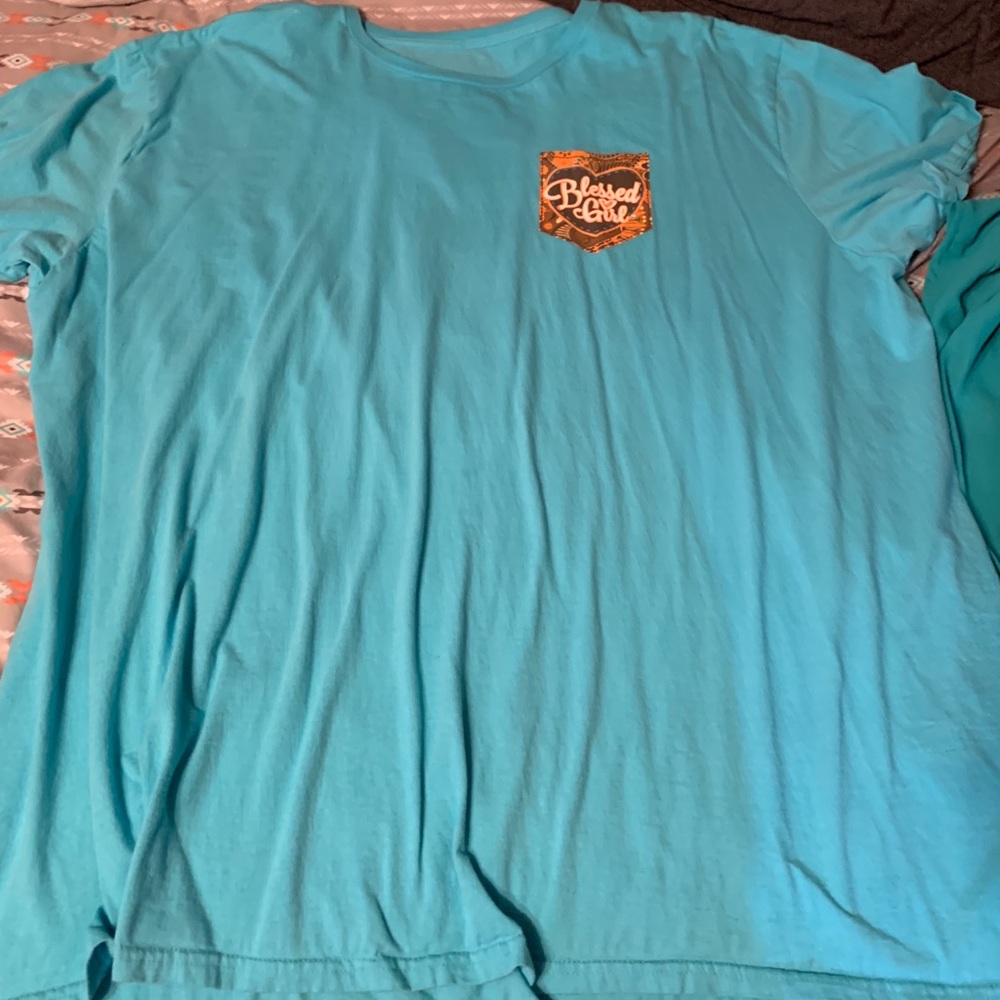 Blue t shirt